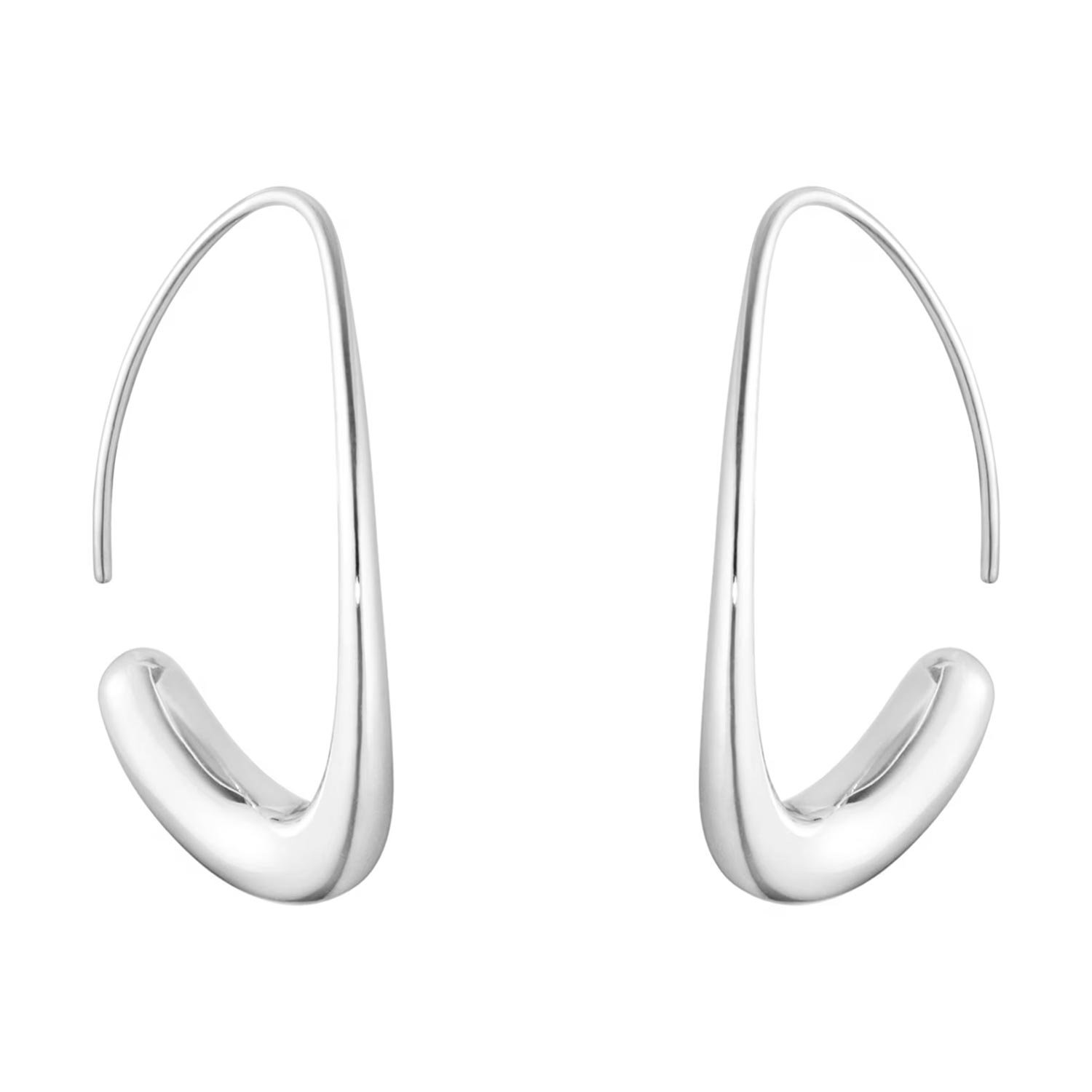 Sterling Silver Offspring Open Earhoops